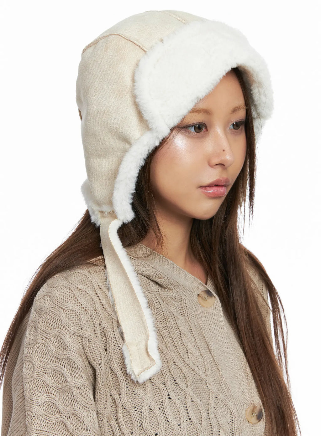 Faux Fur Ear Hat CO513