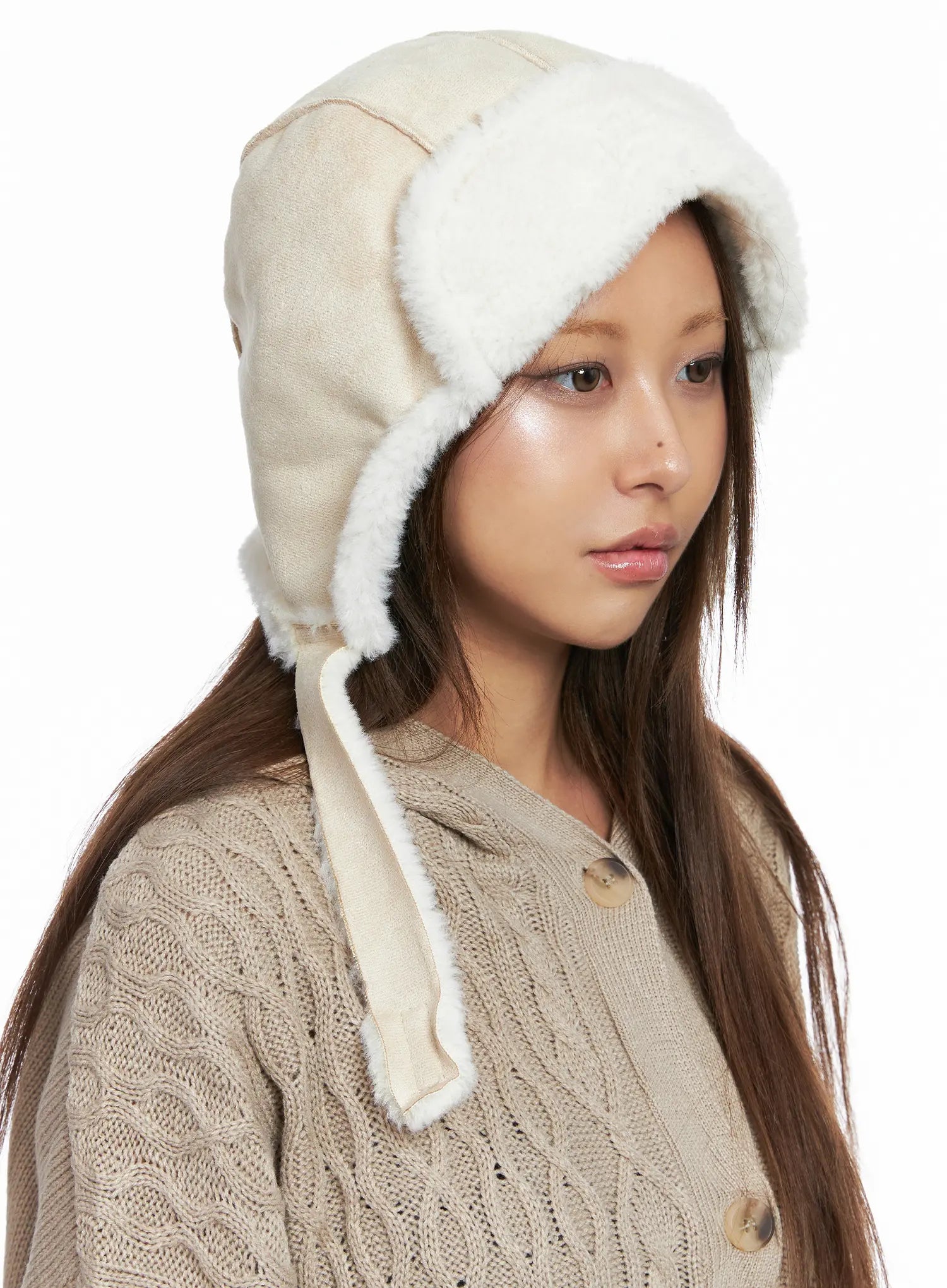 Faux Fur Ear Hat CO513