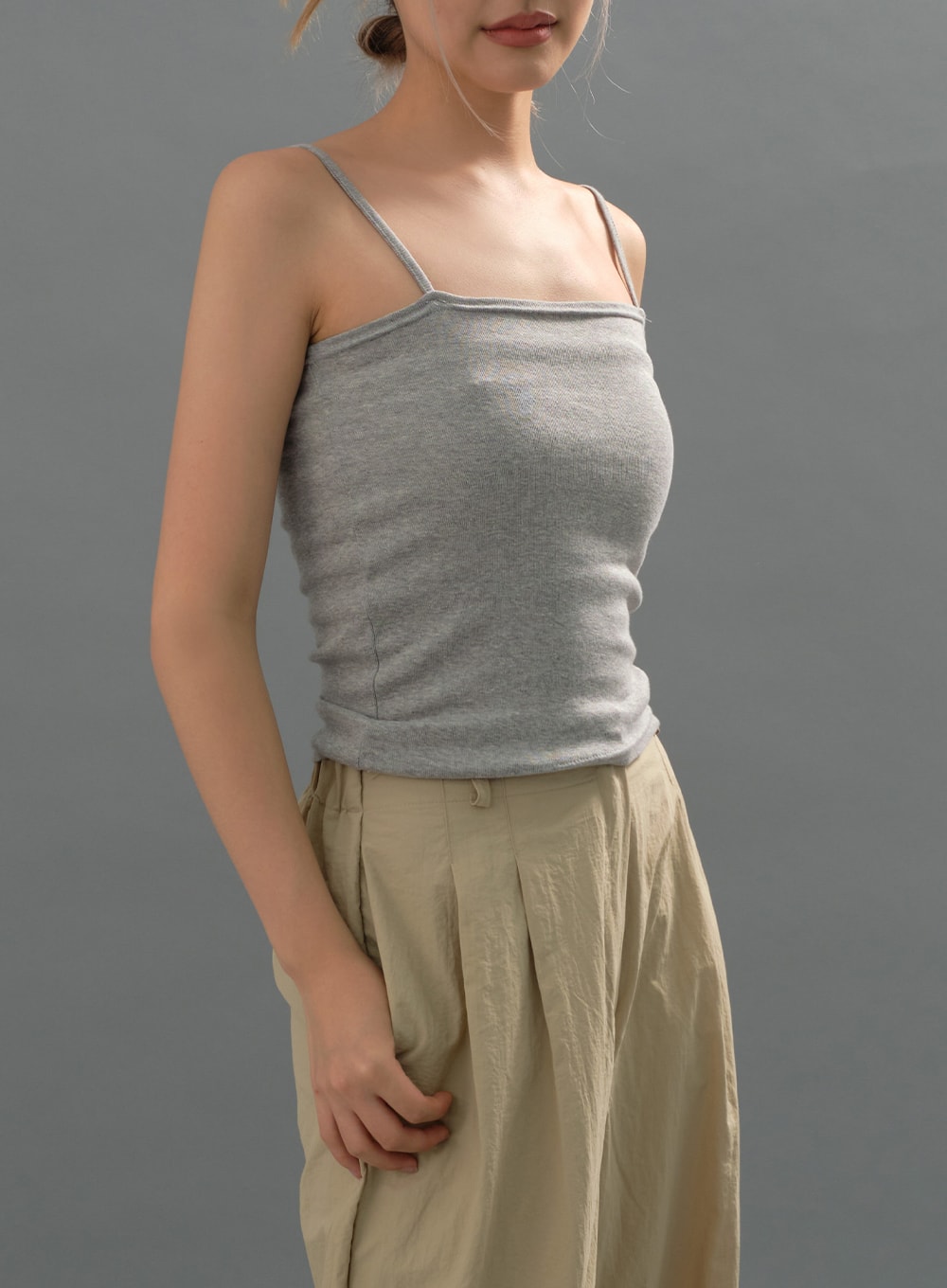 Basic Square Neck Cami Top CJ27