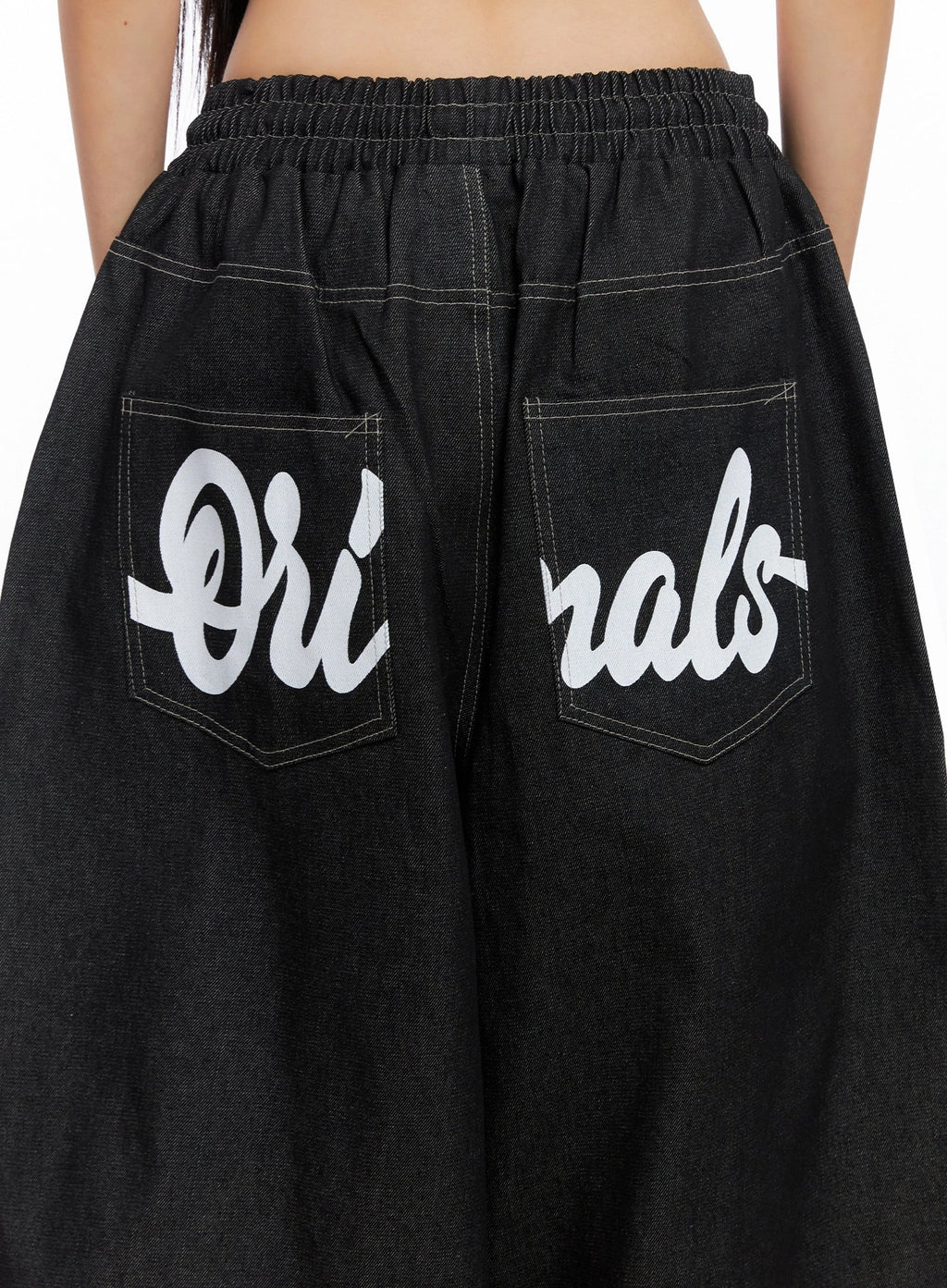 Ayra Graphic Baggy Jeans CO516