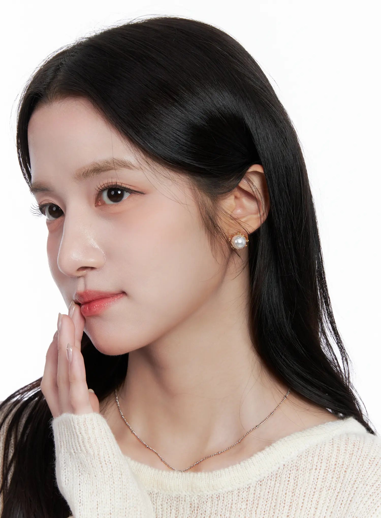 Faux Pearl Stud Earrings CS523