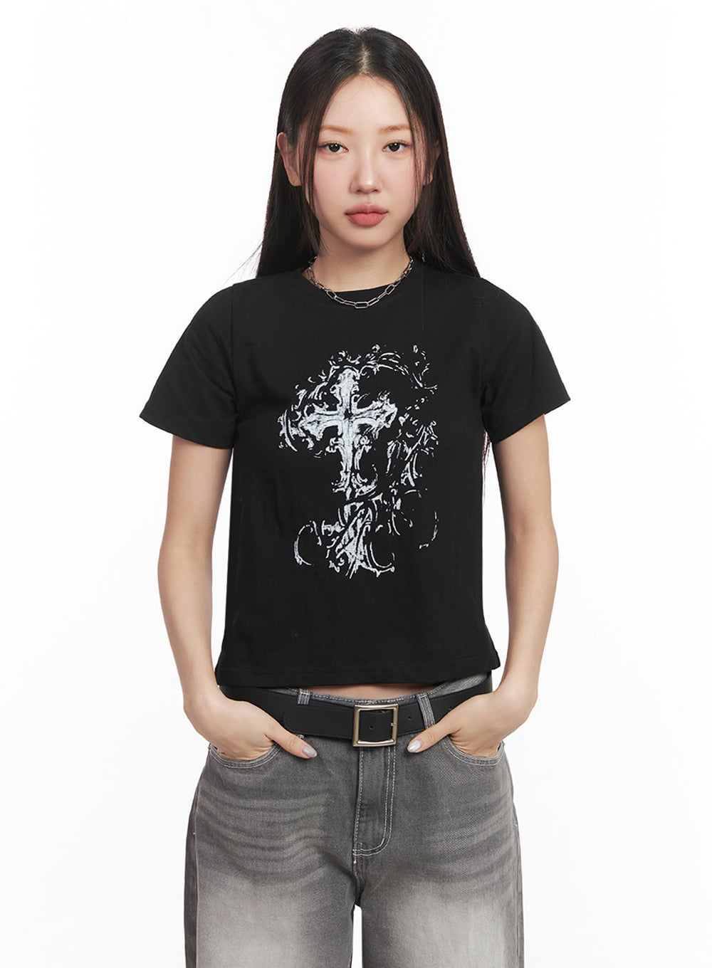 Graphic Cross T-Shirt IM524