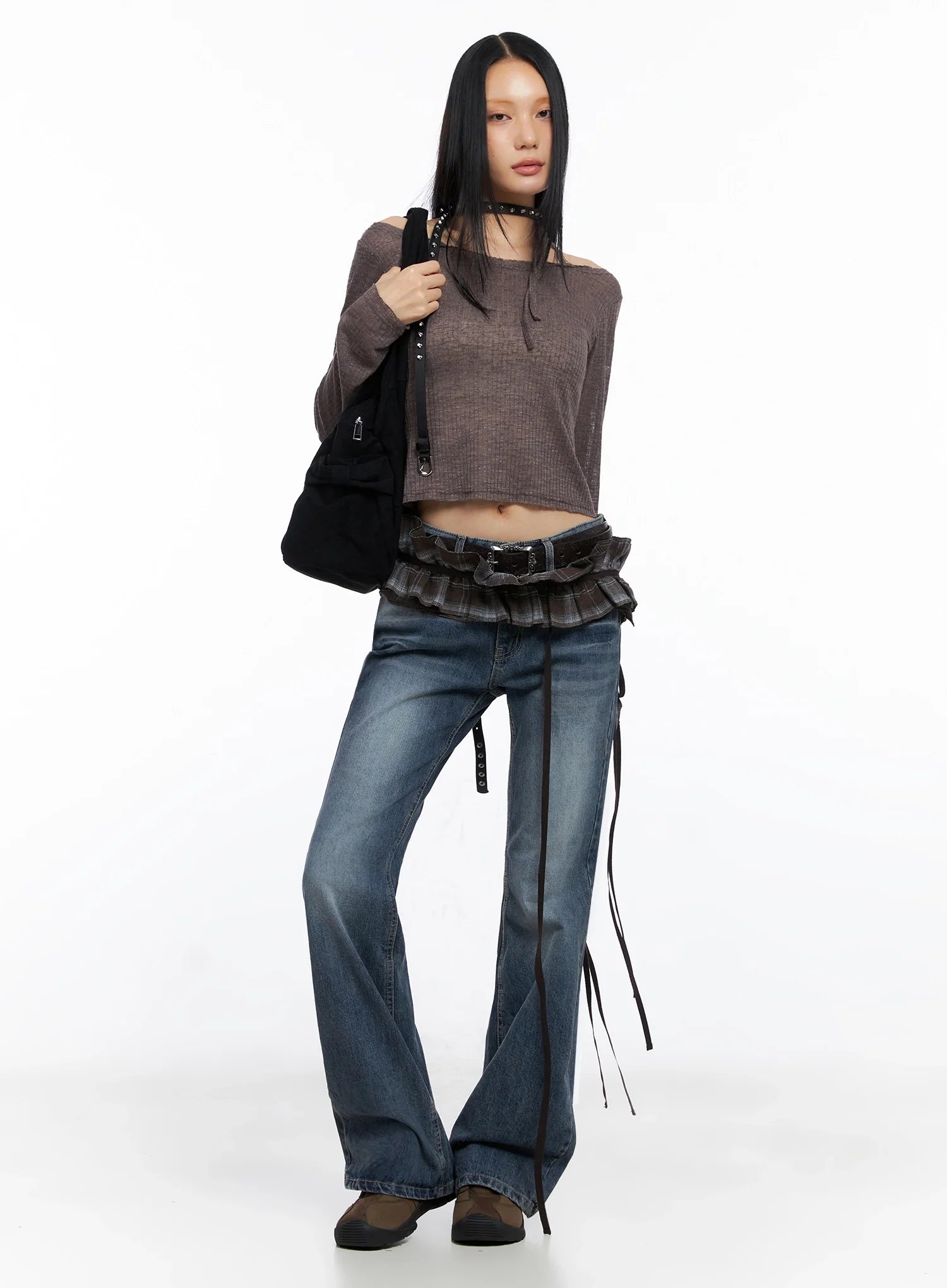 Myra Washed Bootcut Jeans CO516