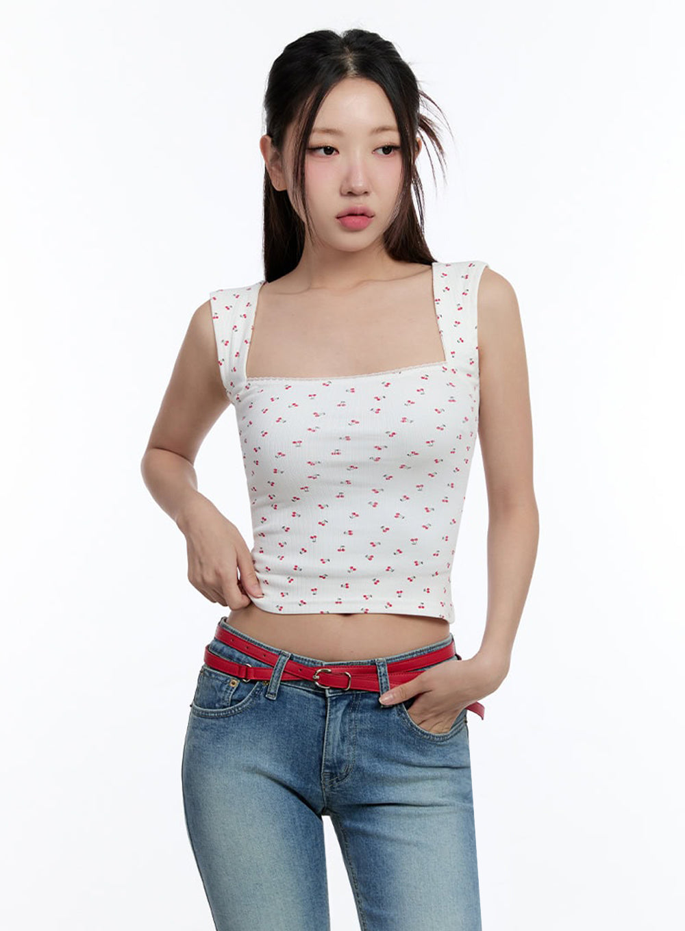 Slim Double Cross Belt IU503