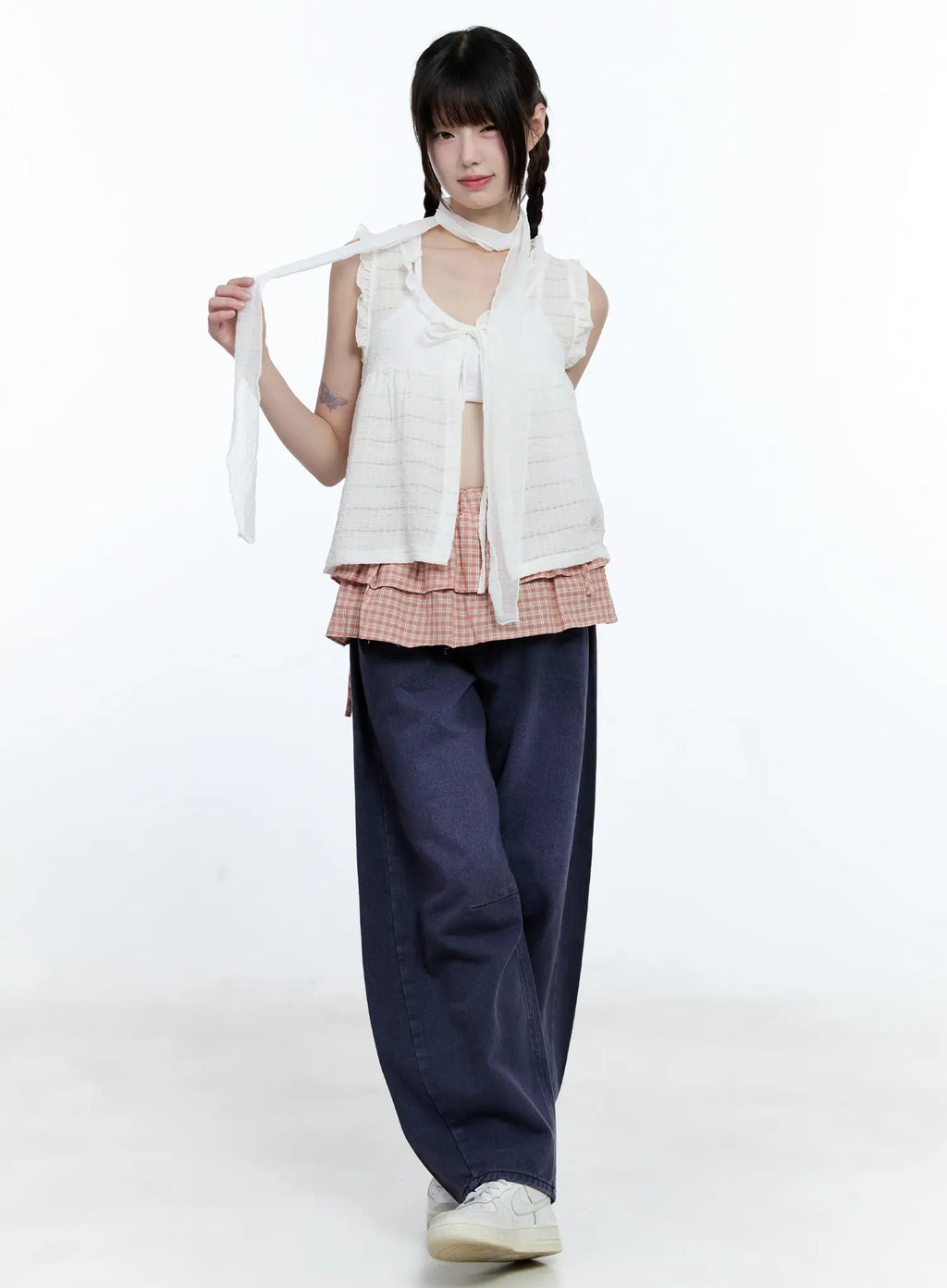 Jaeyoung Washed Wide-Leg Jeans CG507