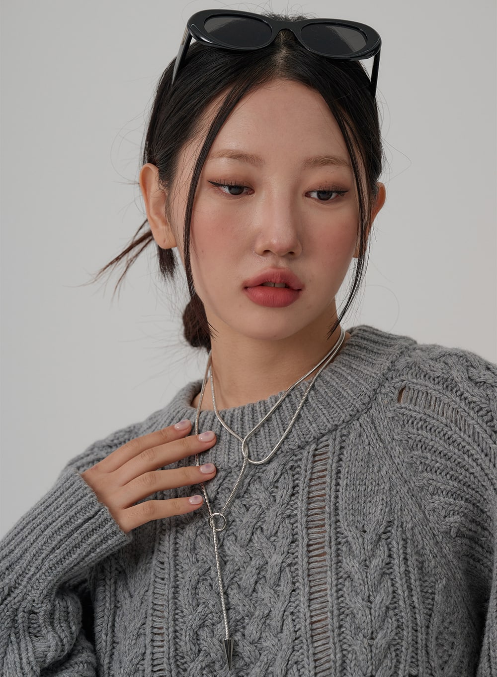 Layered Chain Necklace CN03