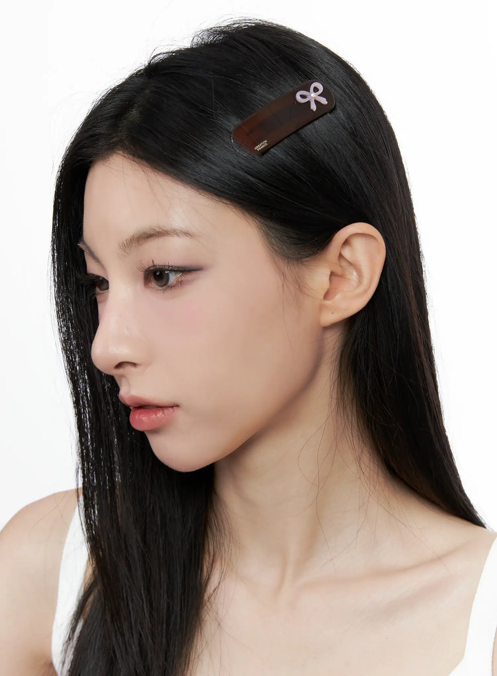 Round Square Ribbon Hairpin CO503