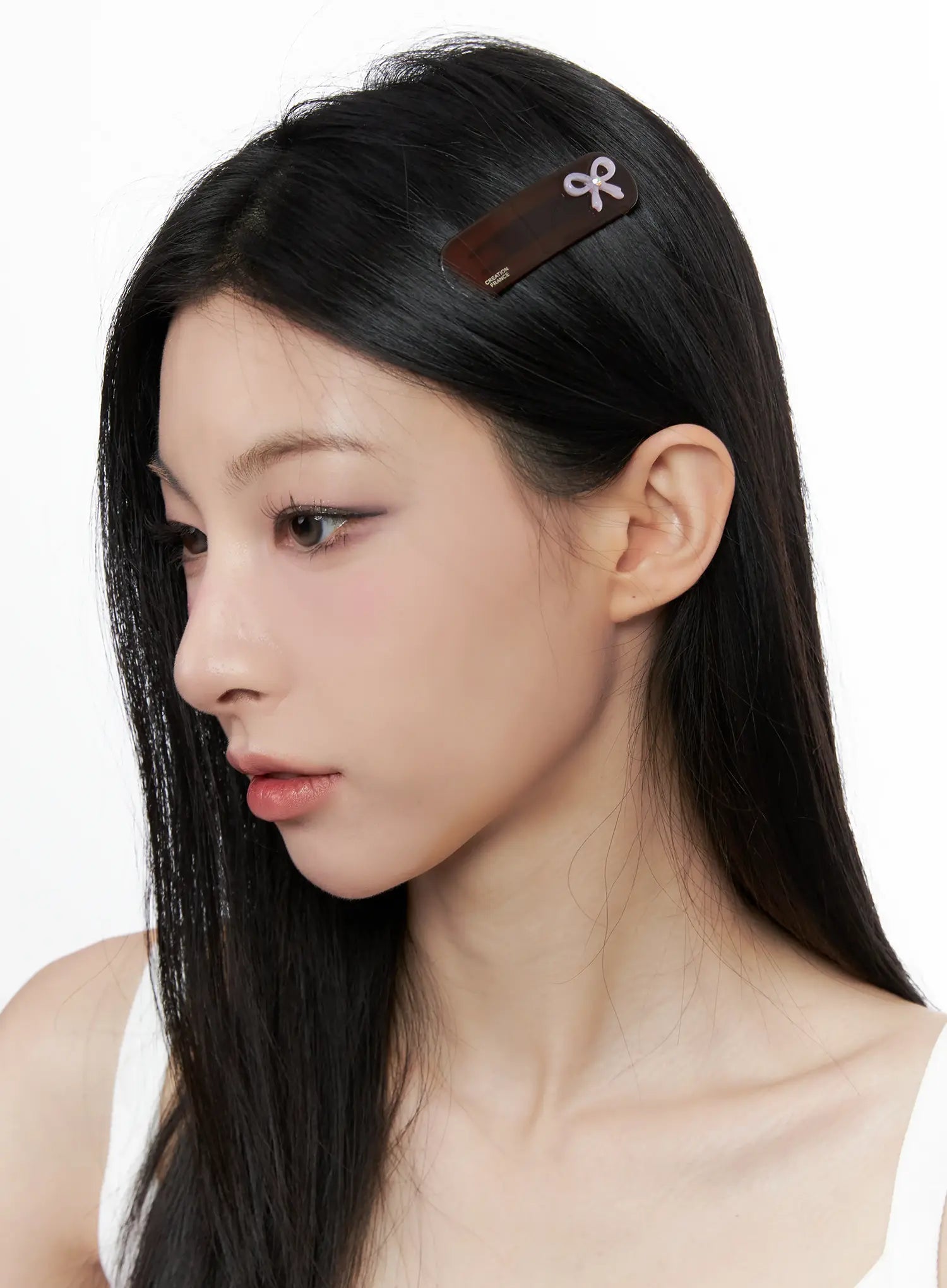 Round Square Ribbon Hairpin CO503