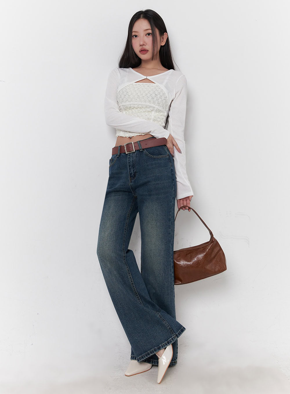 Buckle Bolero Cardigan IM525