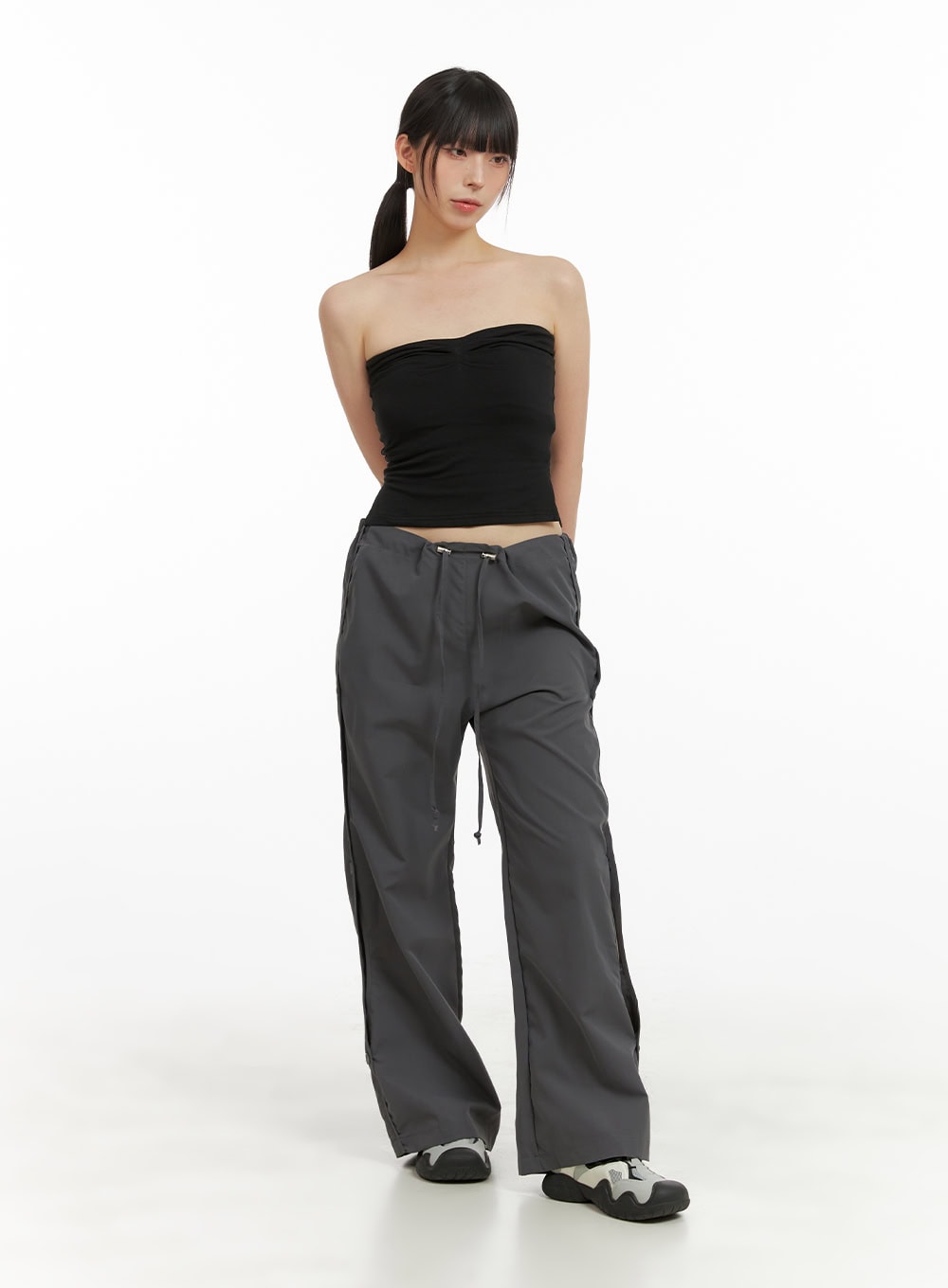 Shirred Tube Top CU424