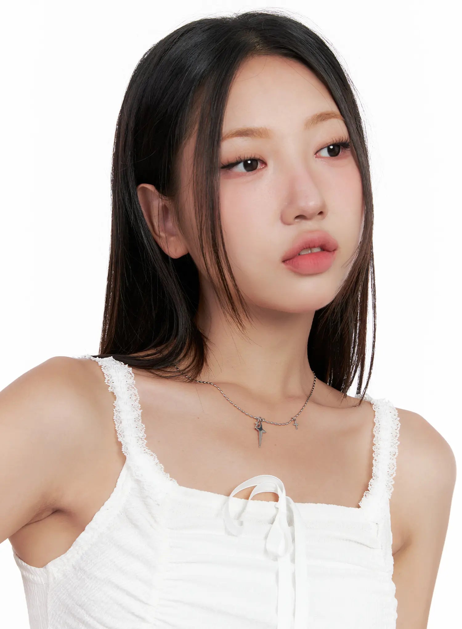 Multi-Cross Pendant Necklace CL522