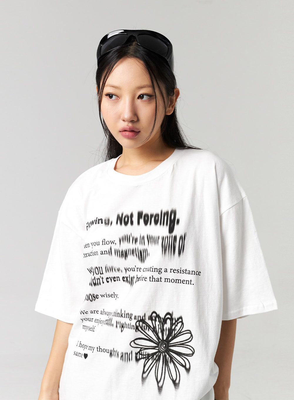 Graphic Oversized Tee CL307