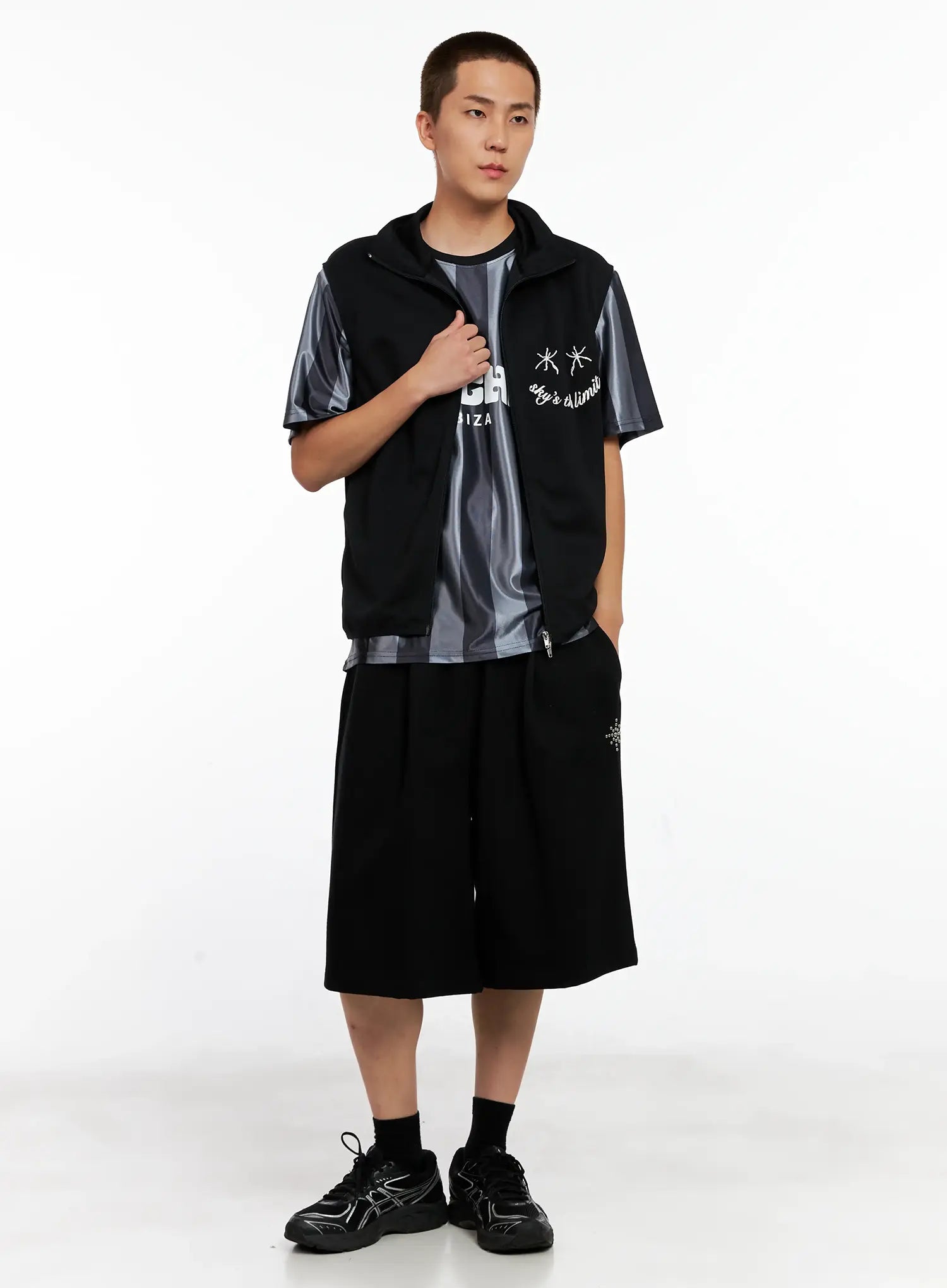 Men's High-Neck Vest IG508