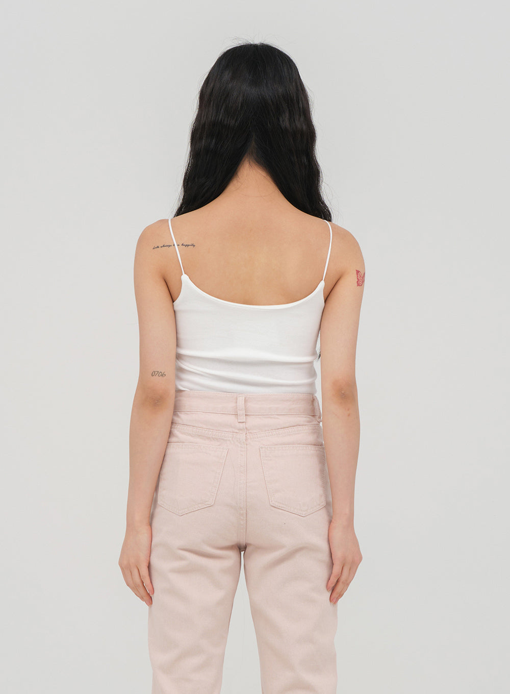 Cami with Padded Bra Attached K0302