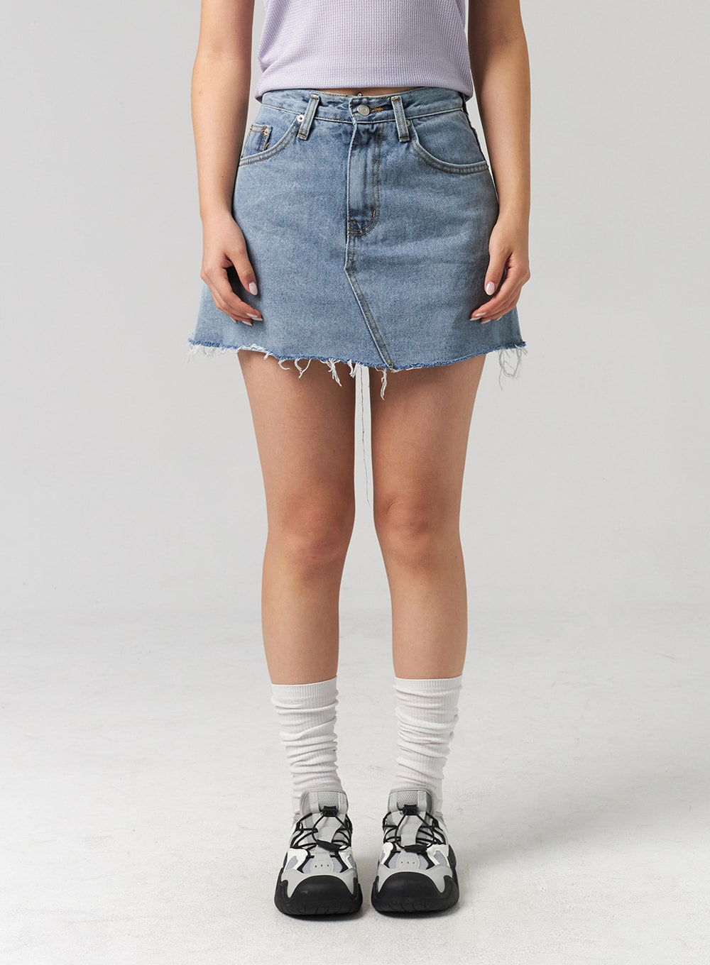 Denim Mini Skirt CL305
