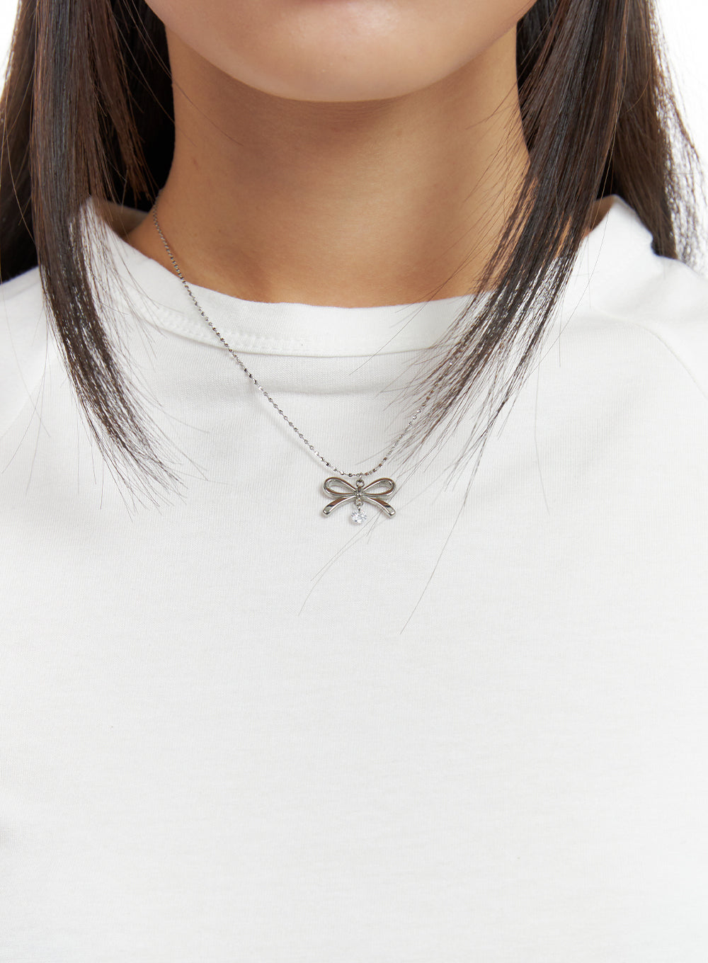 Ribbon Necklace IL417