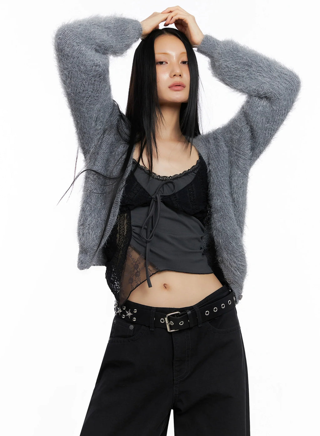 Star Studded Buckle Belt CO517