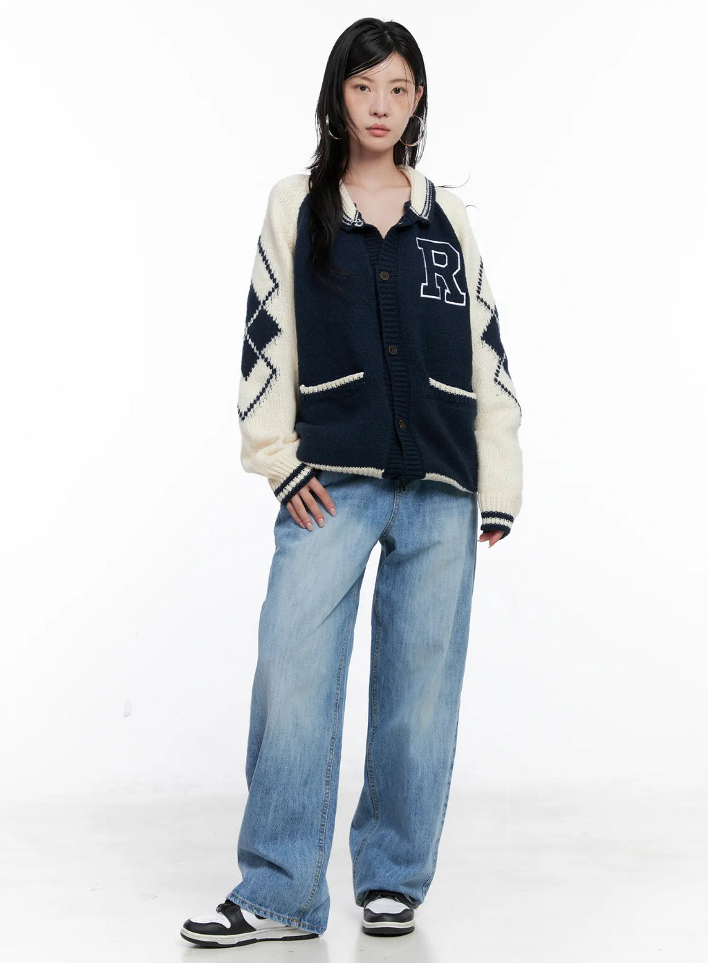 Aniyah Low-Rise Wide-Leg Jeans CS529