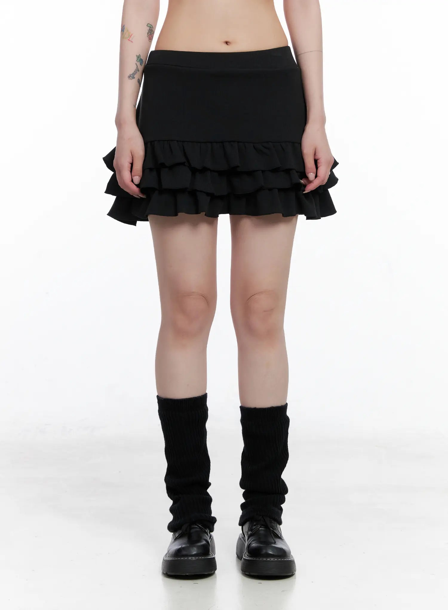 Ruffle Mini Skirt CS529