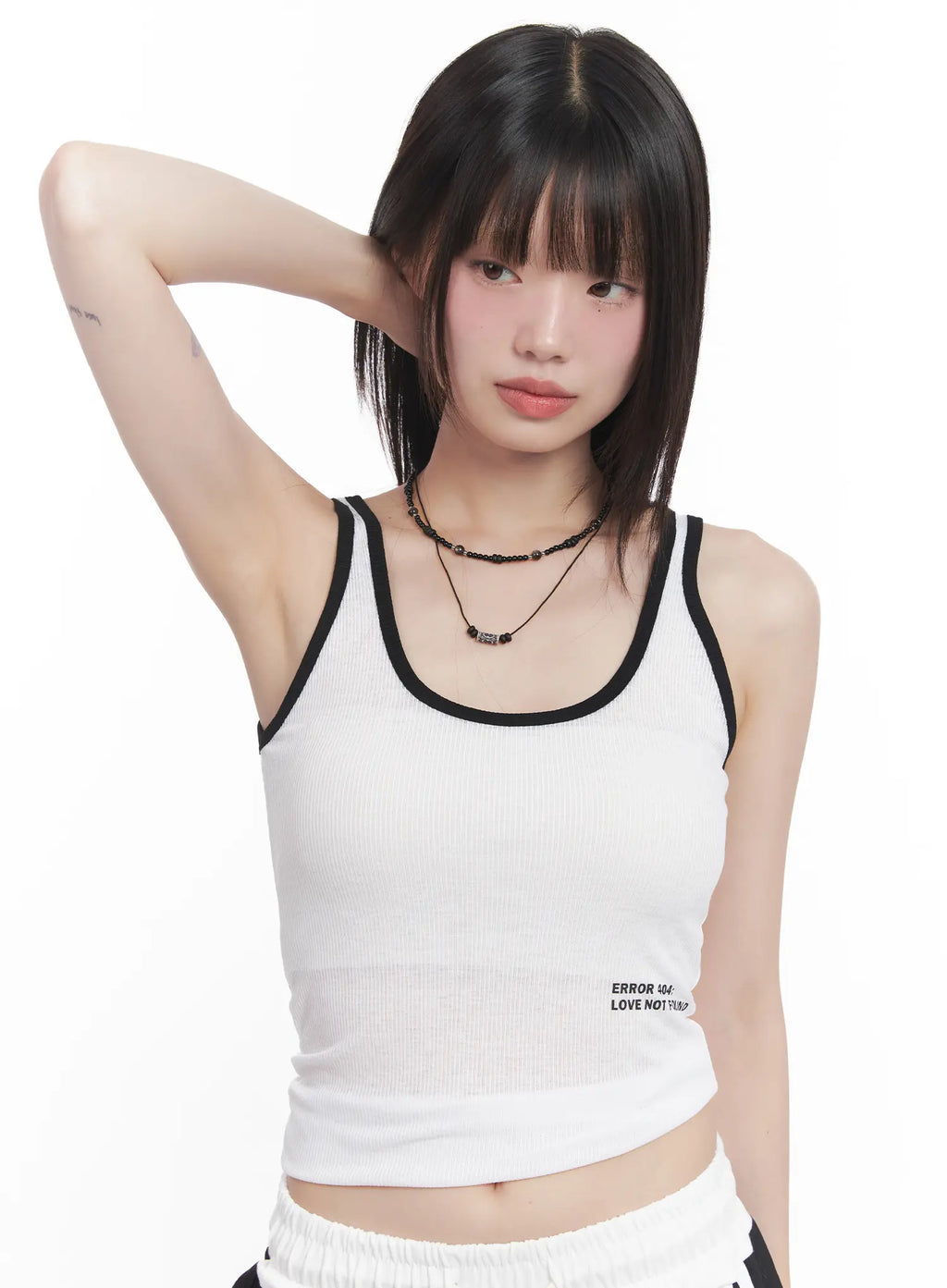 Layered Beaded Necklace CU518