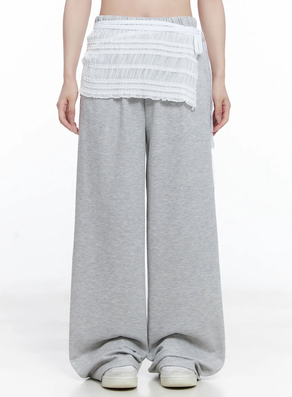 Lace Layered Wrap Mini Skirt CG529