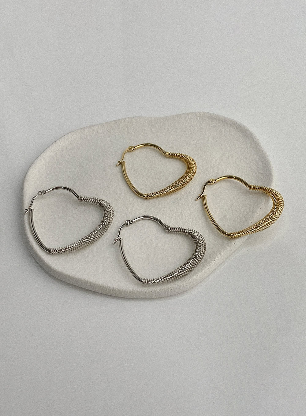 Twinkle Heart Earring IA517