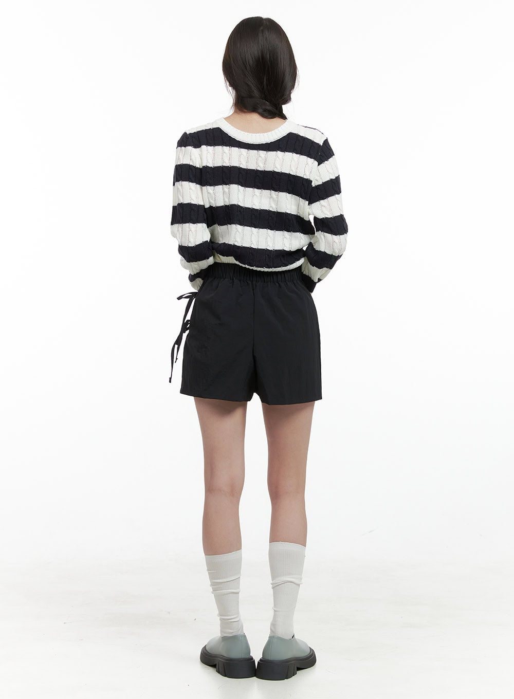 Cozy Stripe Knit Sweater OG409