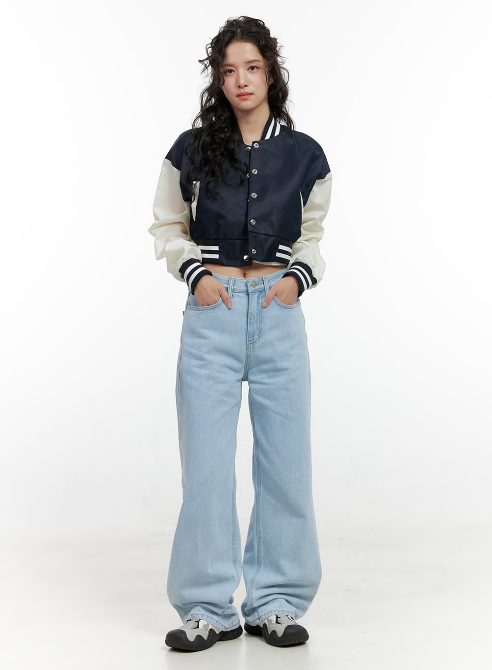 Selena Breezy Wide-Leg Jeans ON404