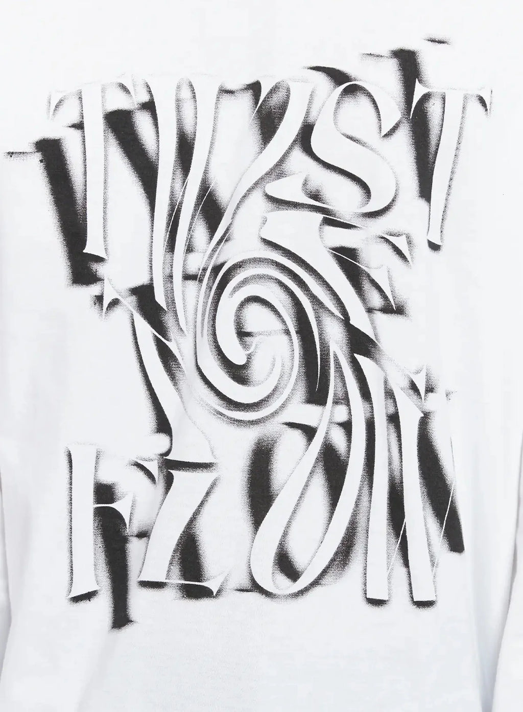 Men's Twist Graphic Long Sleeve Shirt IO516