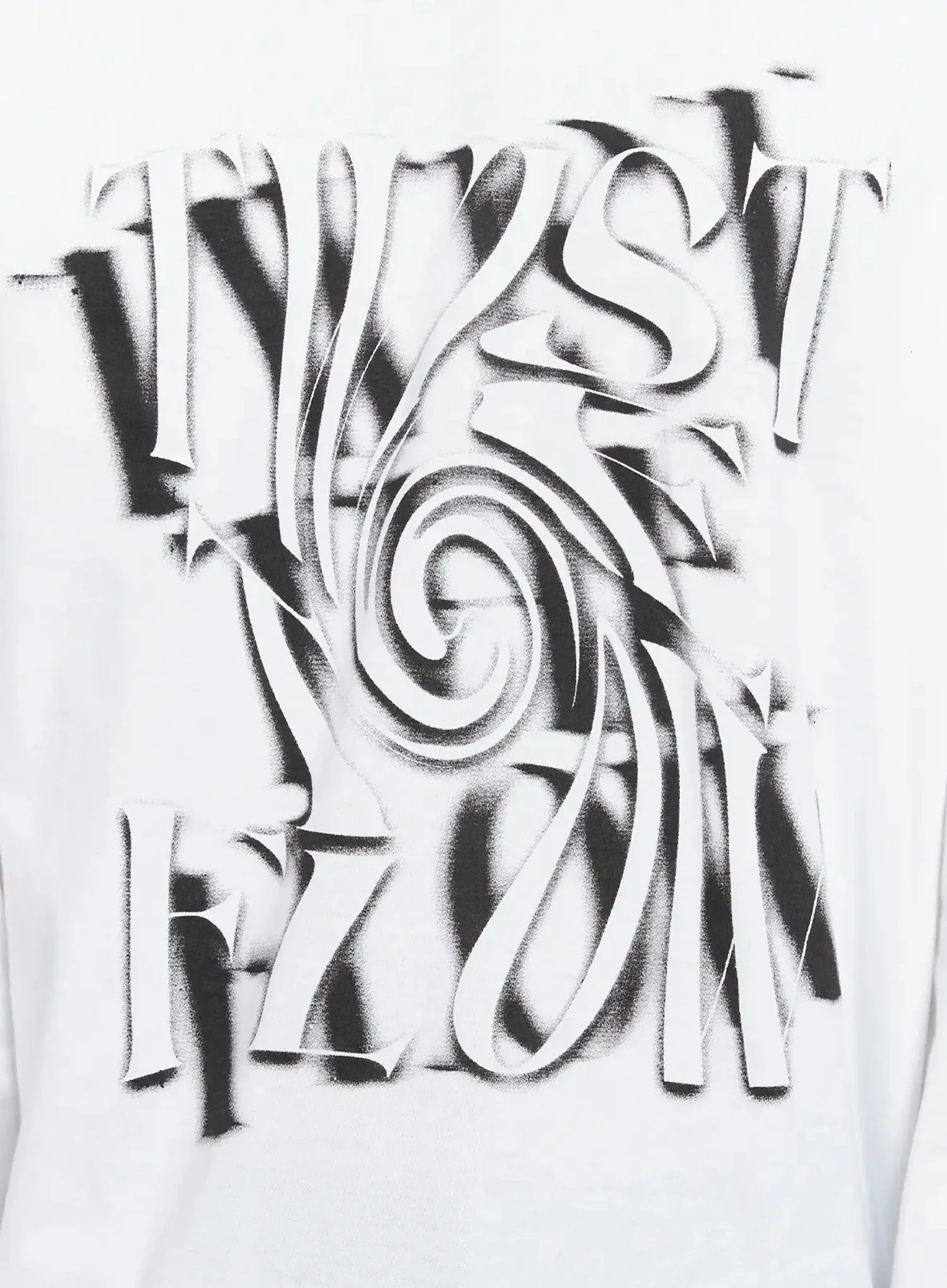 Men's Twist Graphic Long Sleeve Shirt IO516