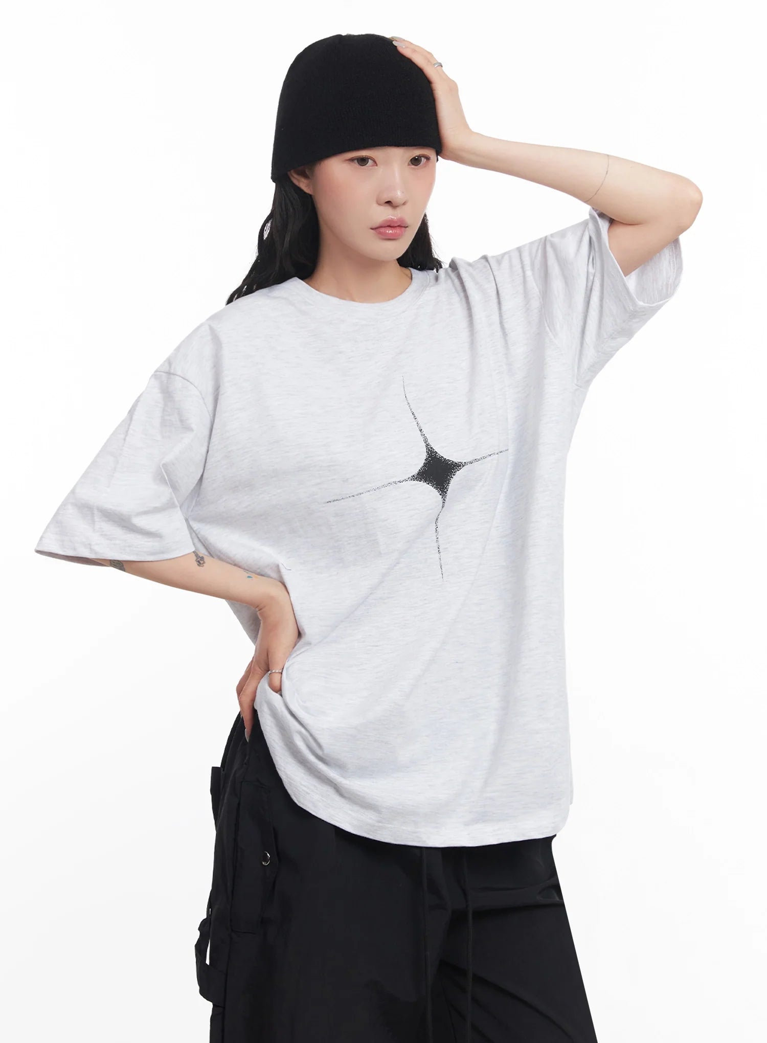 Rivet Edge Knit Beanie IC503