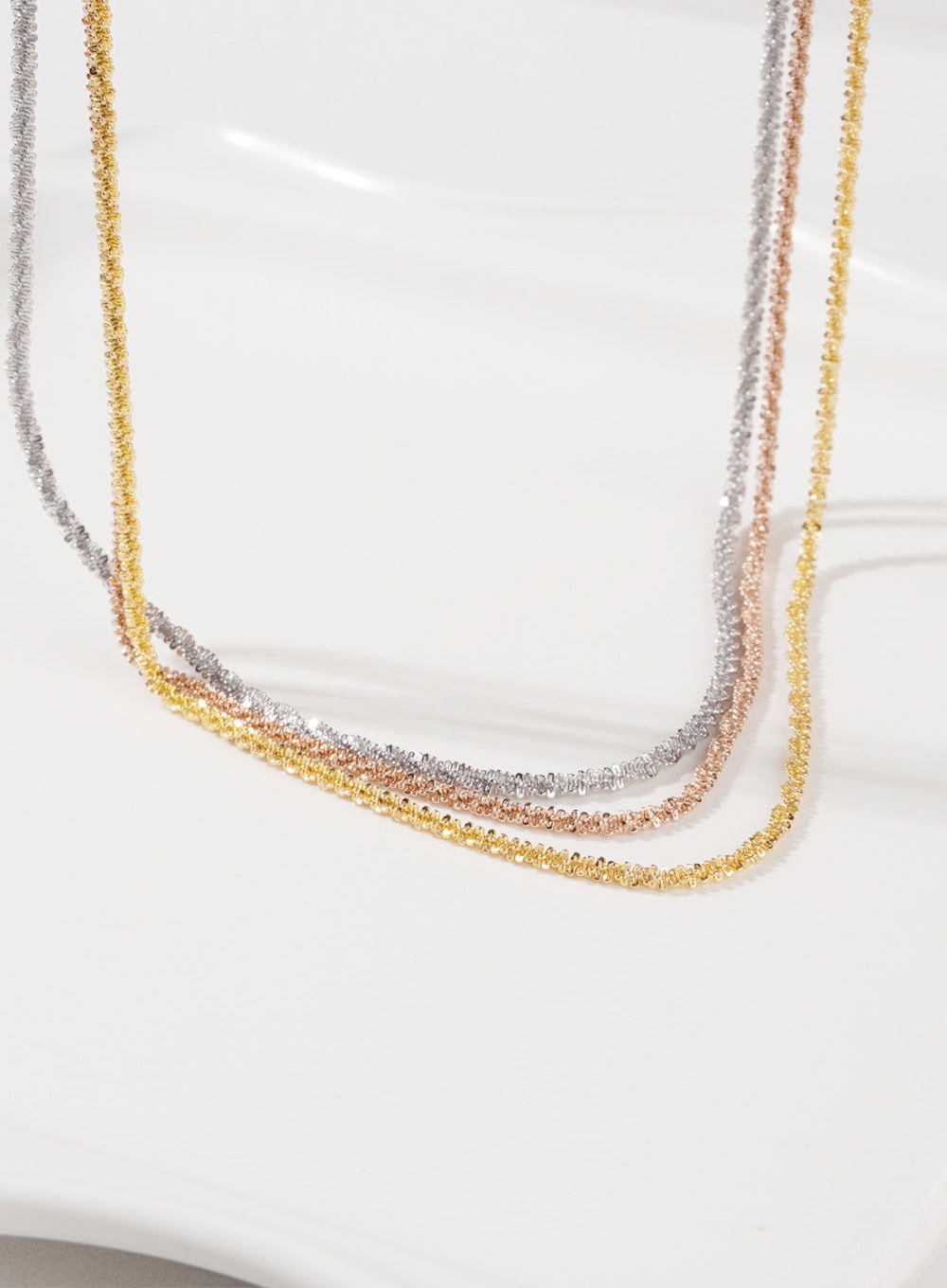 Twisted Chain Necklace IL405