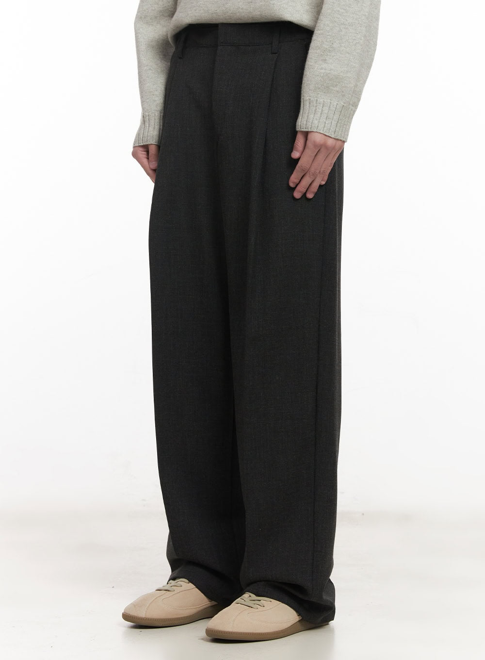 Men's Classic Straight-Fit Trousers IM519