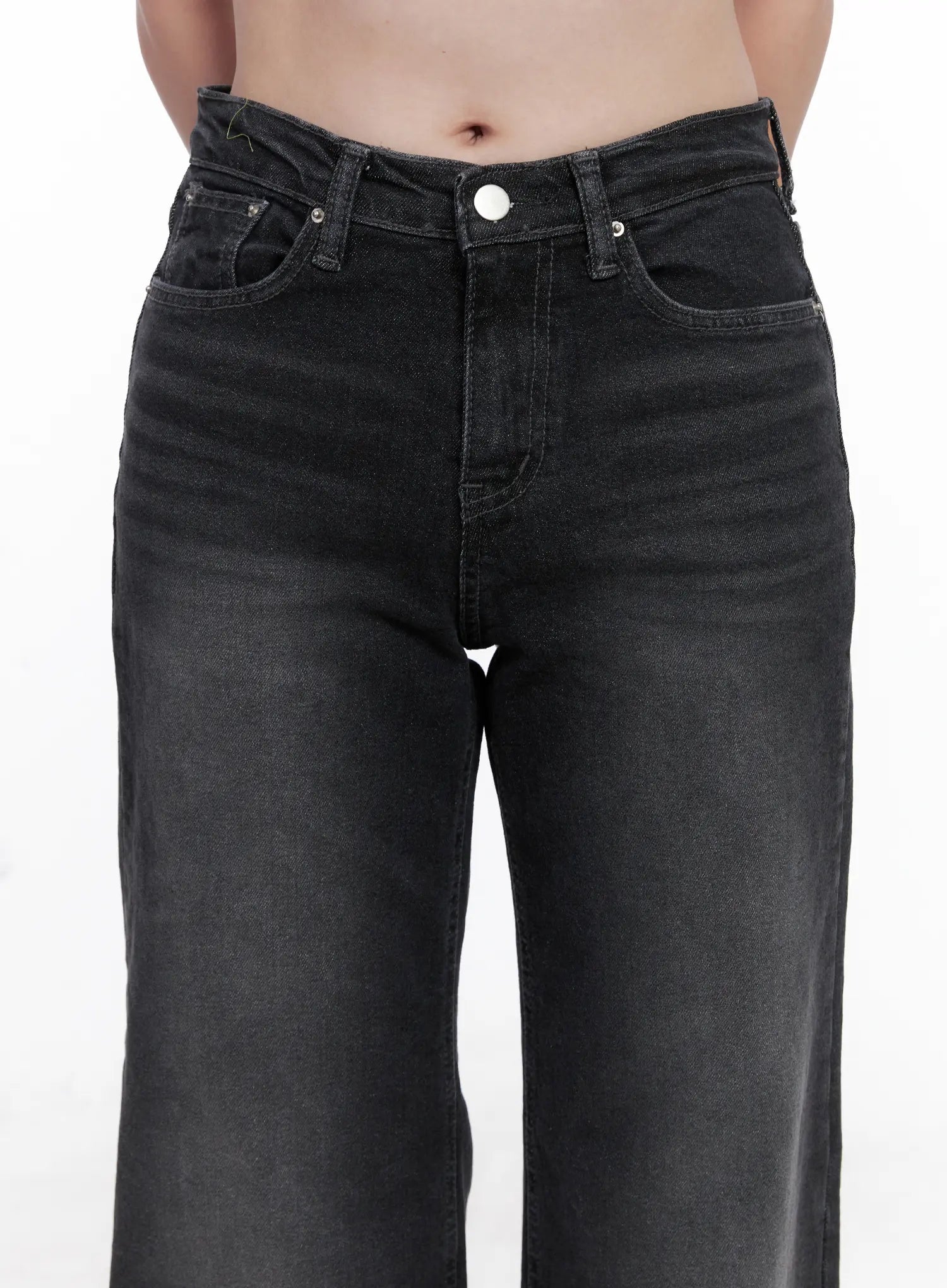 Lulu Flare Washed Jeans CG521