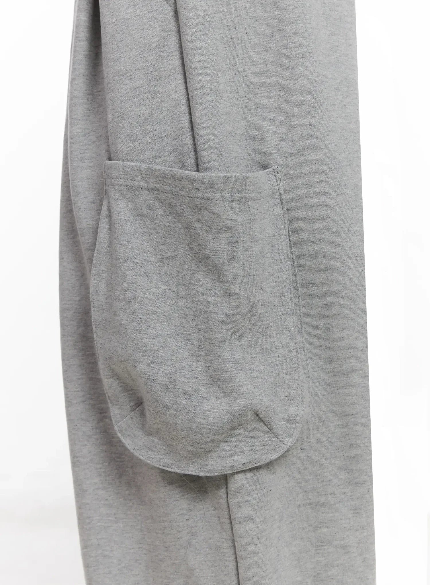Casual Wide-Leg Cargo Sweatpants IL531