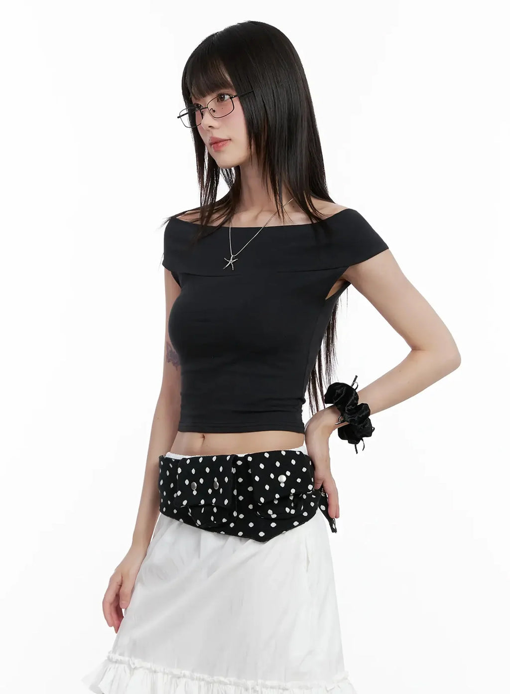 Polka Dot Waist Belt Bag IL528