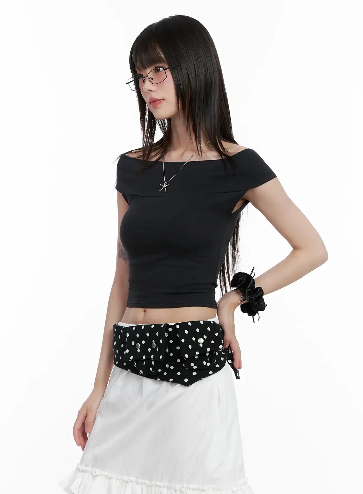 Polka Dot Waist Belt Bag IL528