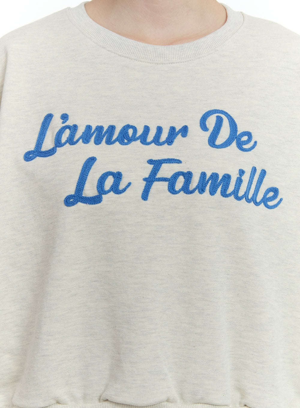 Casual Crop Sweatshirt CF504