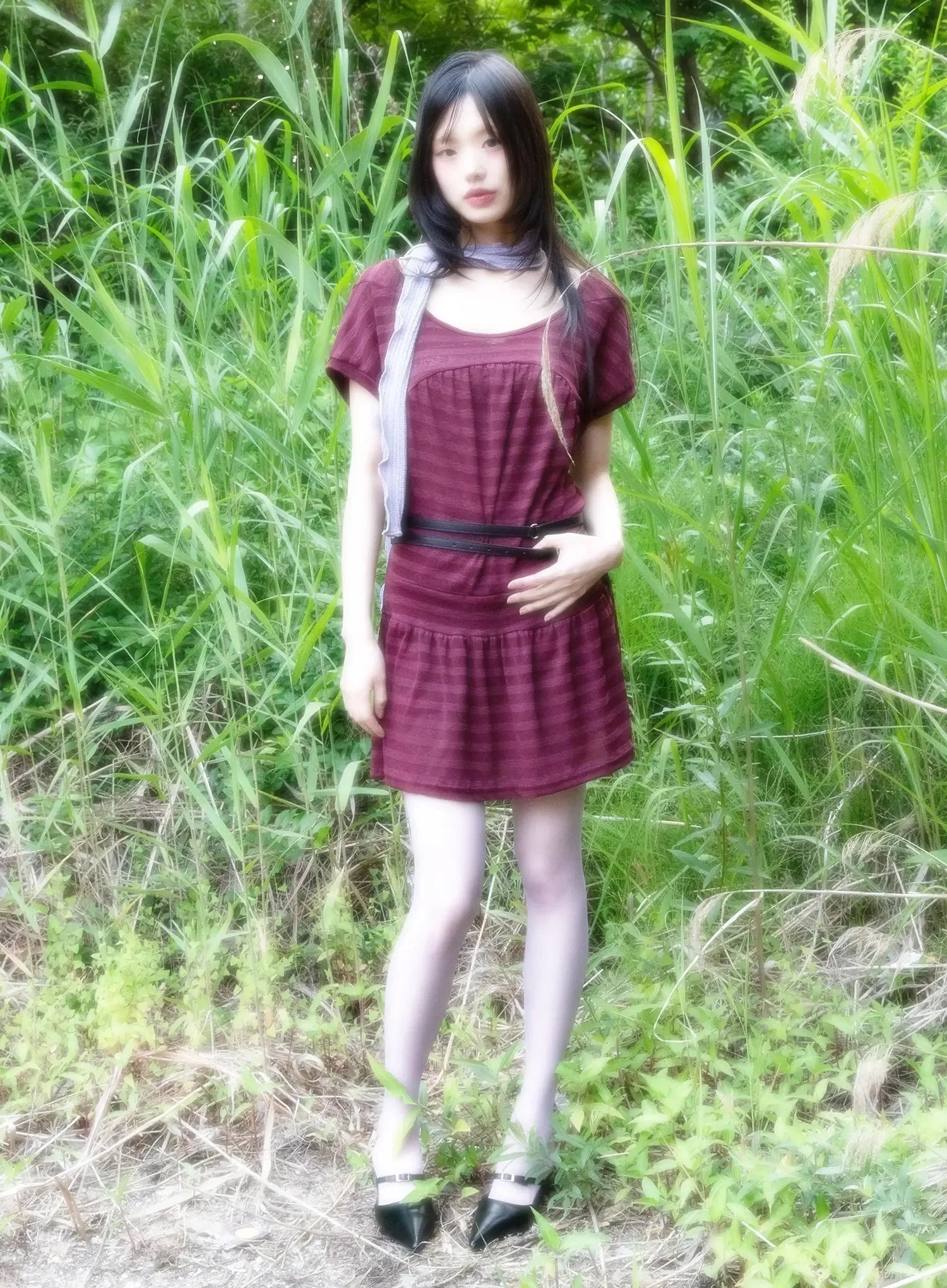 Lettuce-Edge Scarf IU524