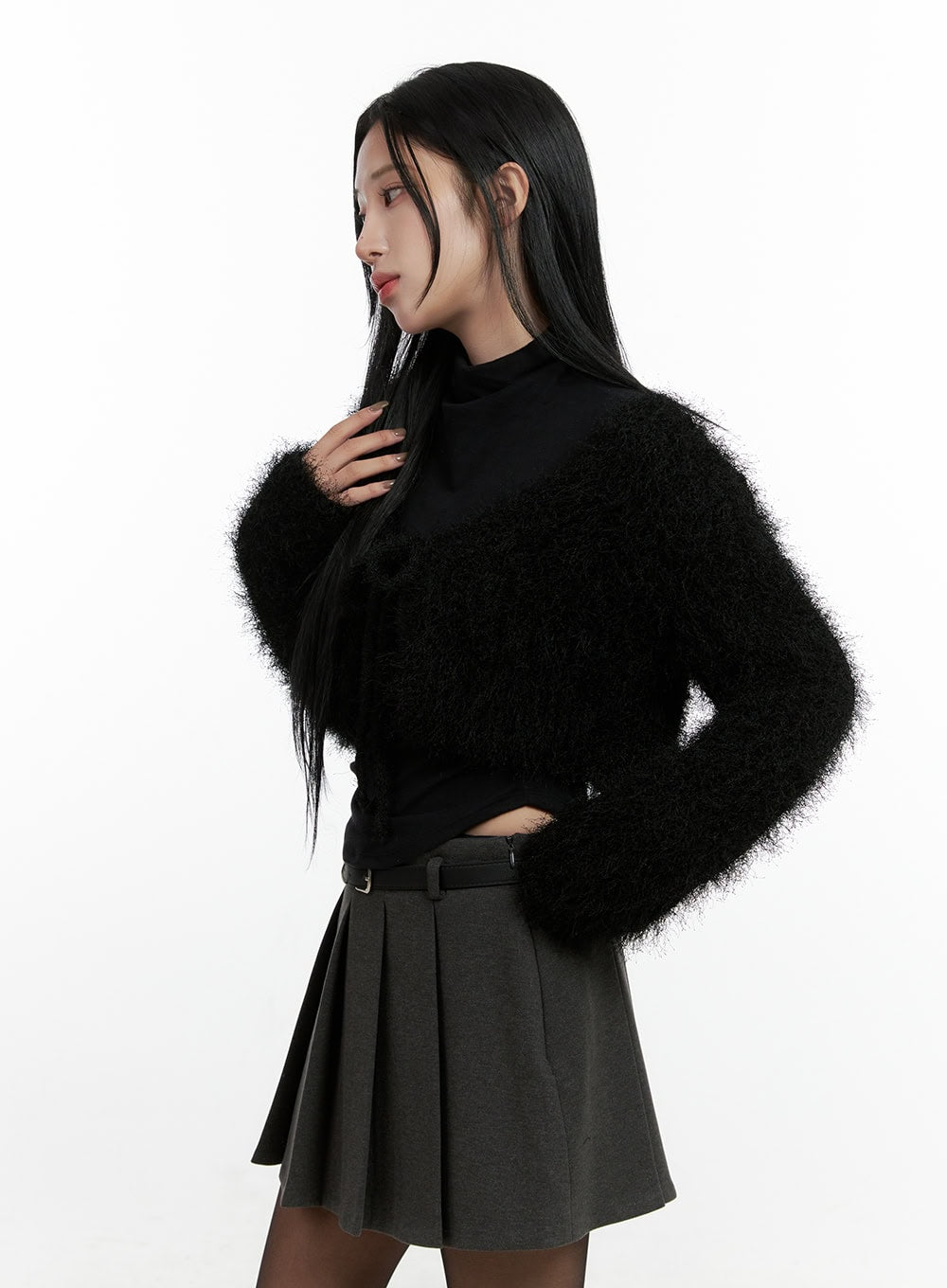 Stylish Ribbon Tie Bolero CN407