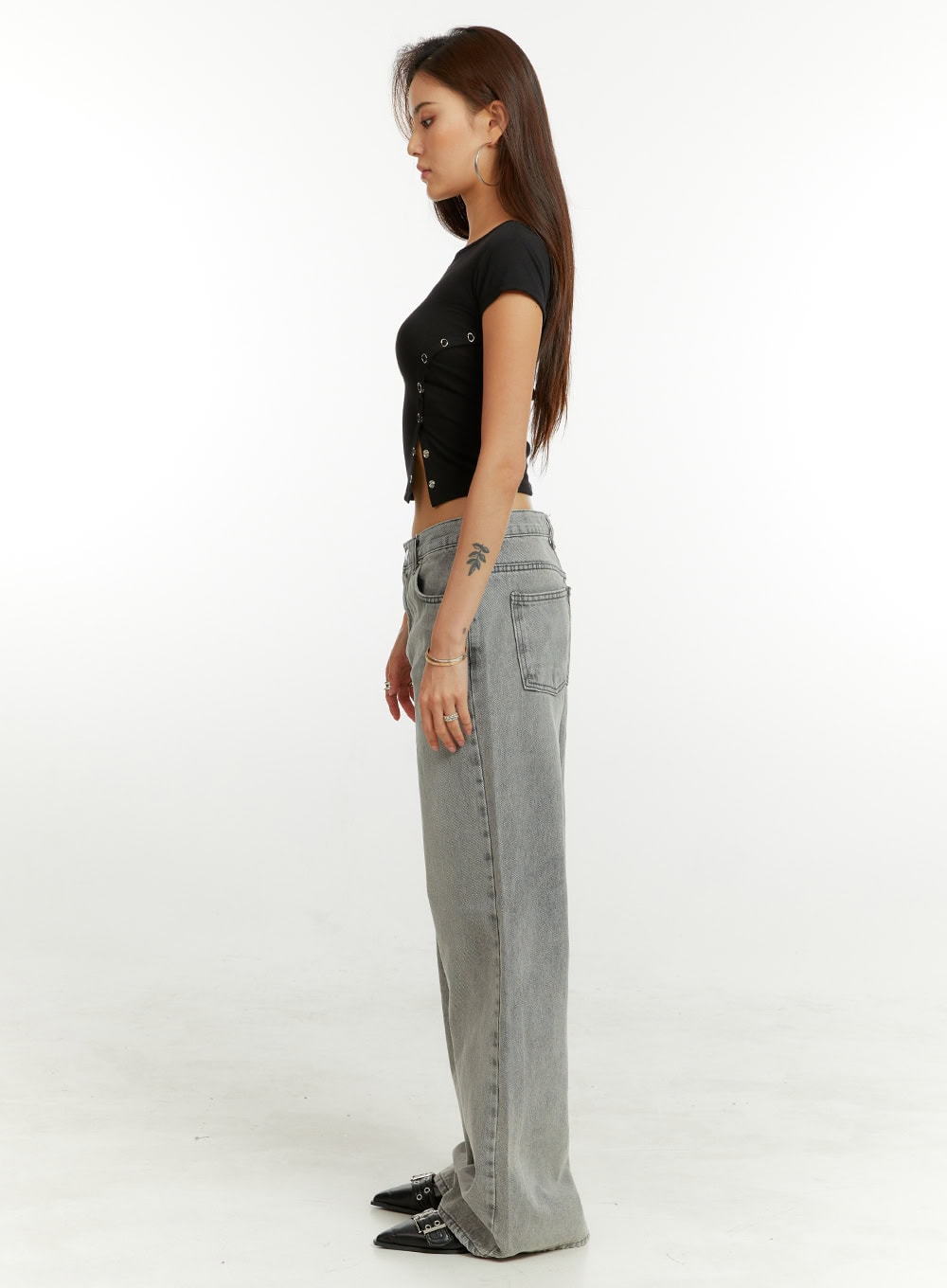 Low Waist Baggy Jeans CU424