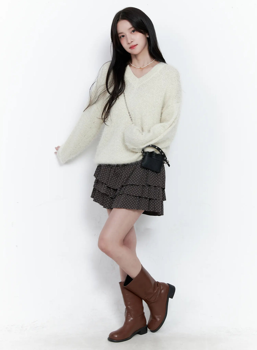 Cozy V-Neck Sweater CS519