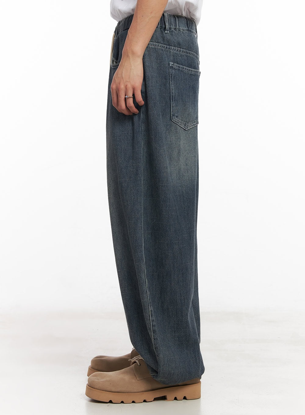 Men's Summer Drawstring Jeans IY508