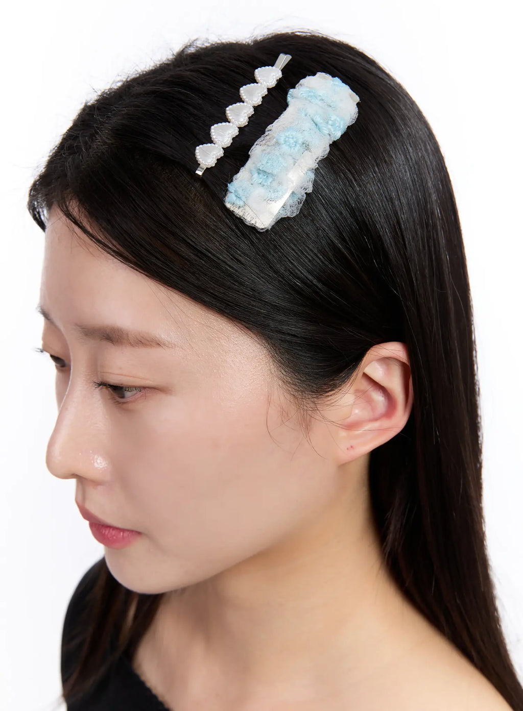 Lumi Round Mood Hair Pin Set IU527