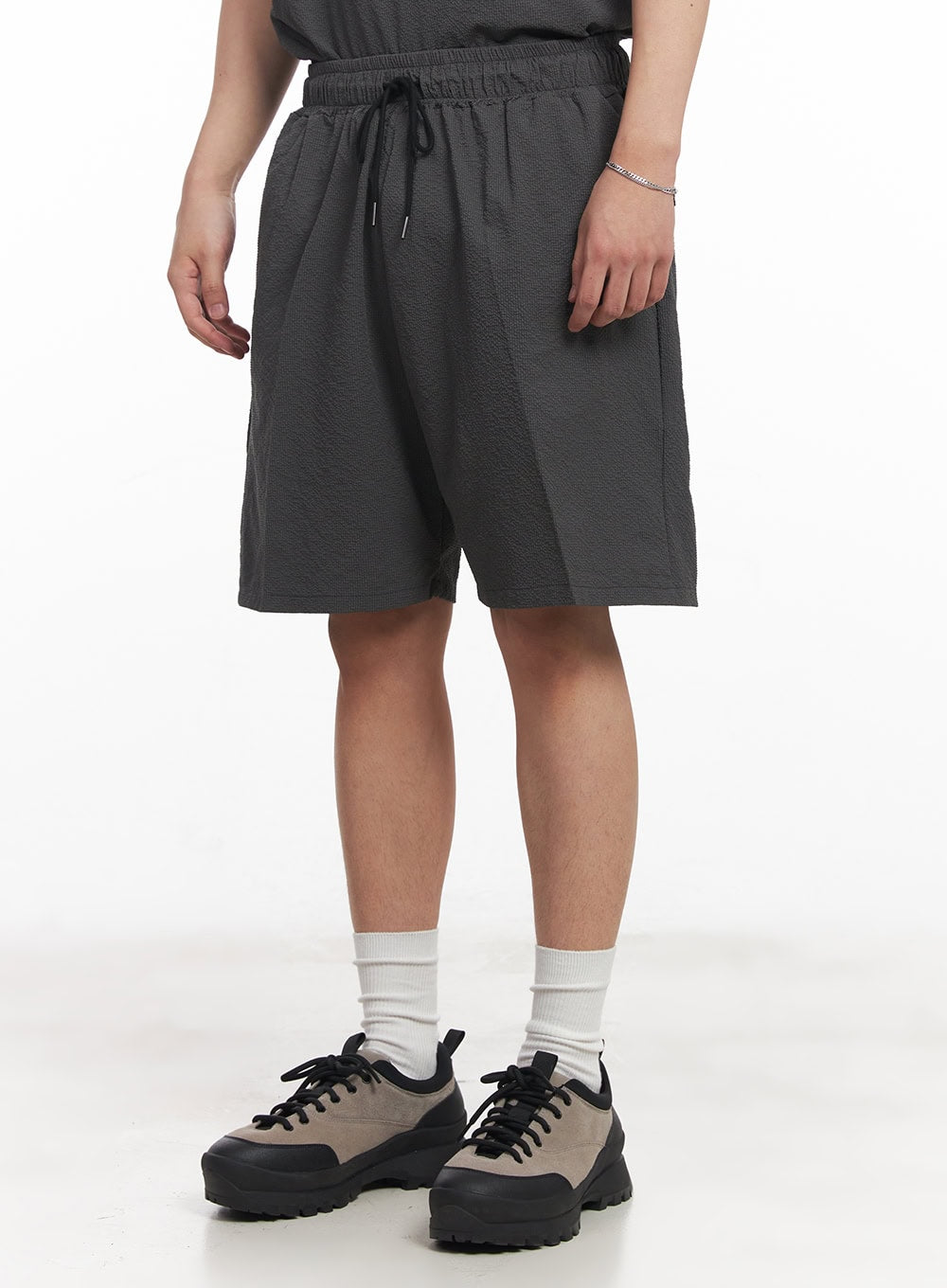 Men's Chic Wide-Fit Sweatshorts IA525