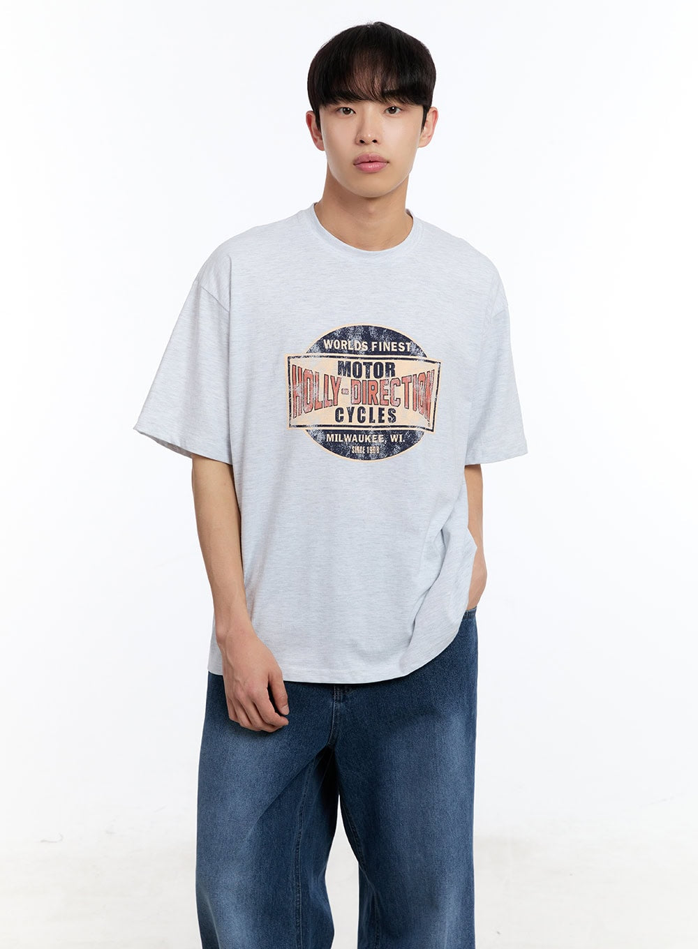 Men's Motor Graphic T-Shirt IY530