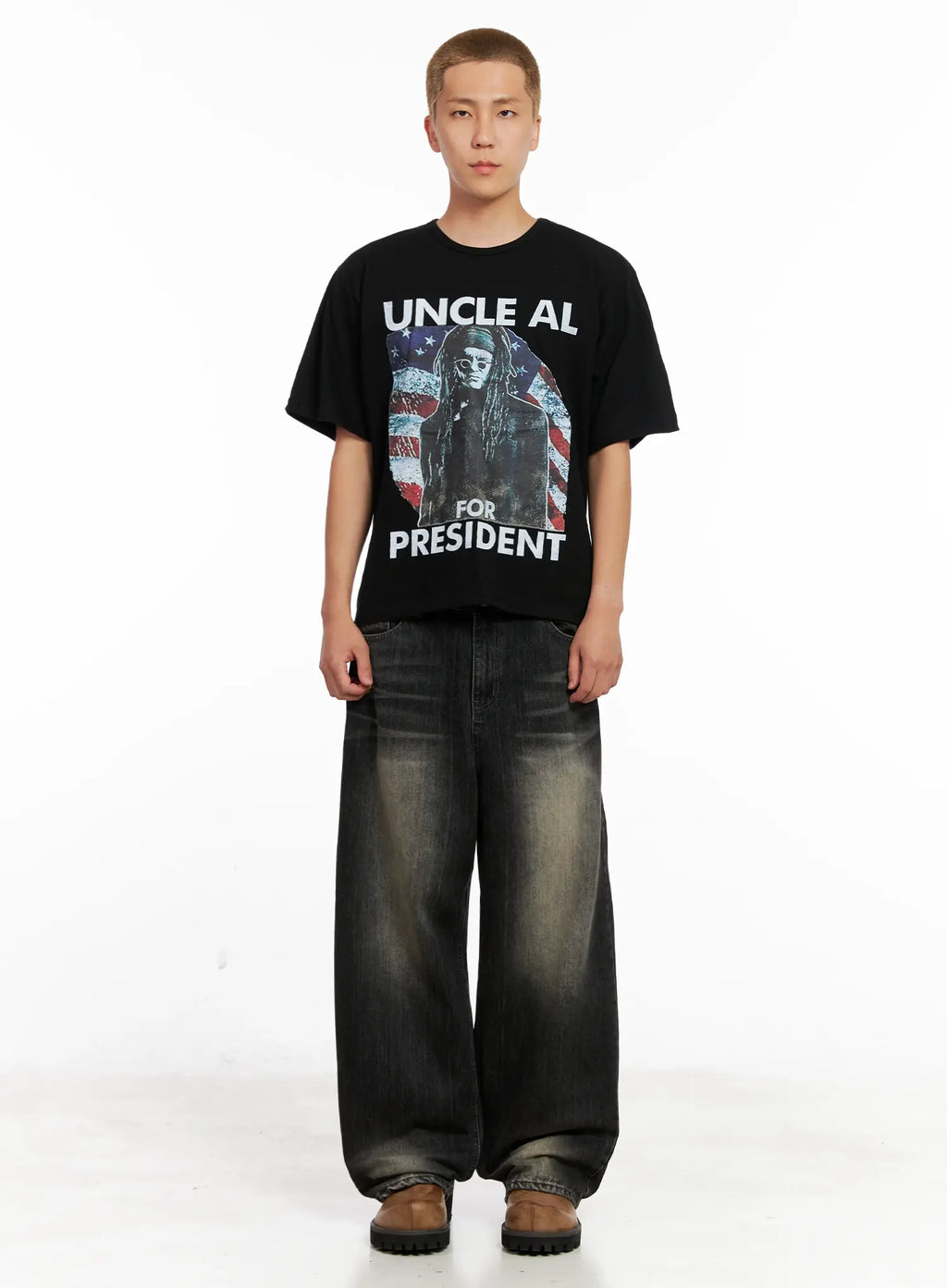 Men's Graphic Cotton Tee IL521