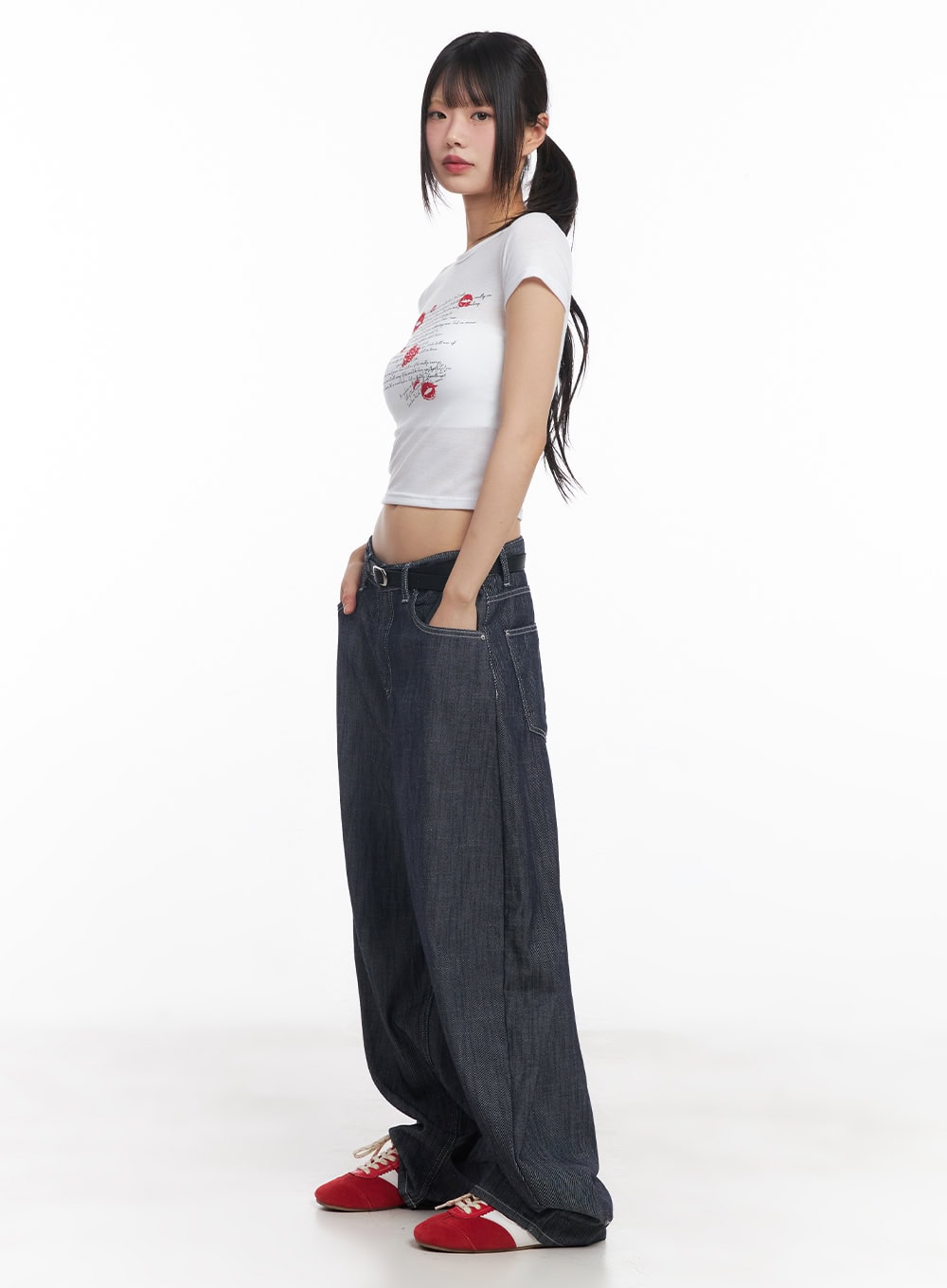 Isabel No-Fade Baggy Jeans CY514