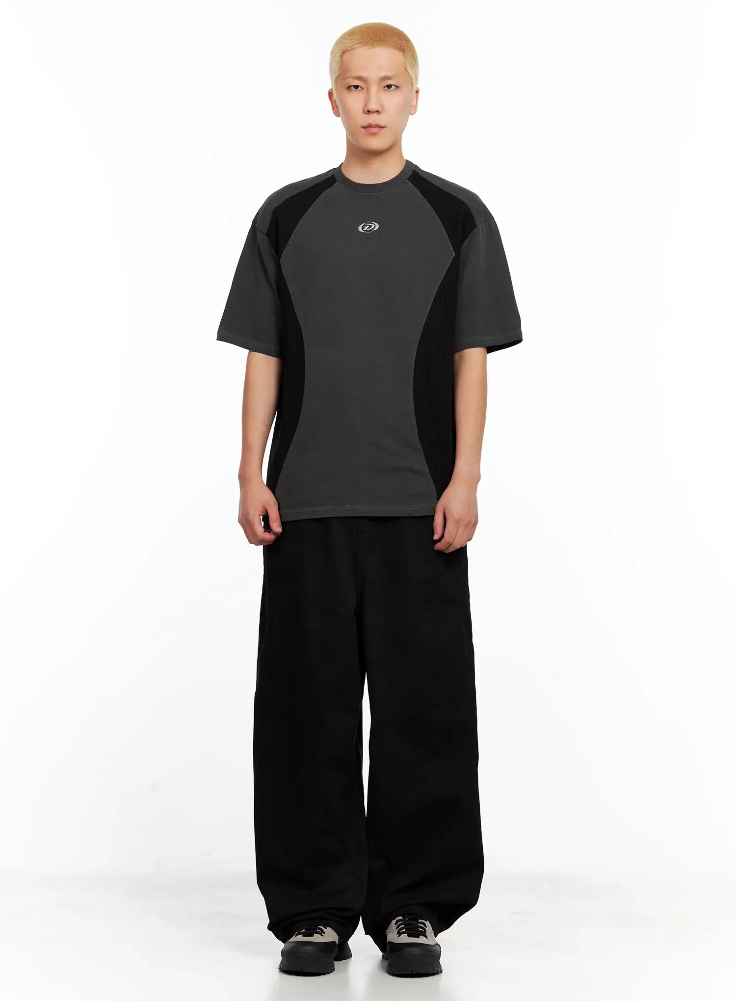 Men's Wide-Leg Cotton Pants IL511