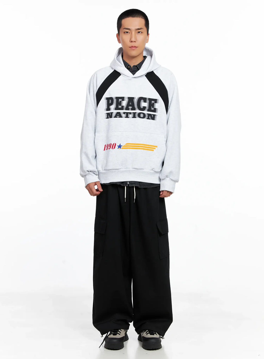 Men's Drawstring Cargo Pants IS510